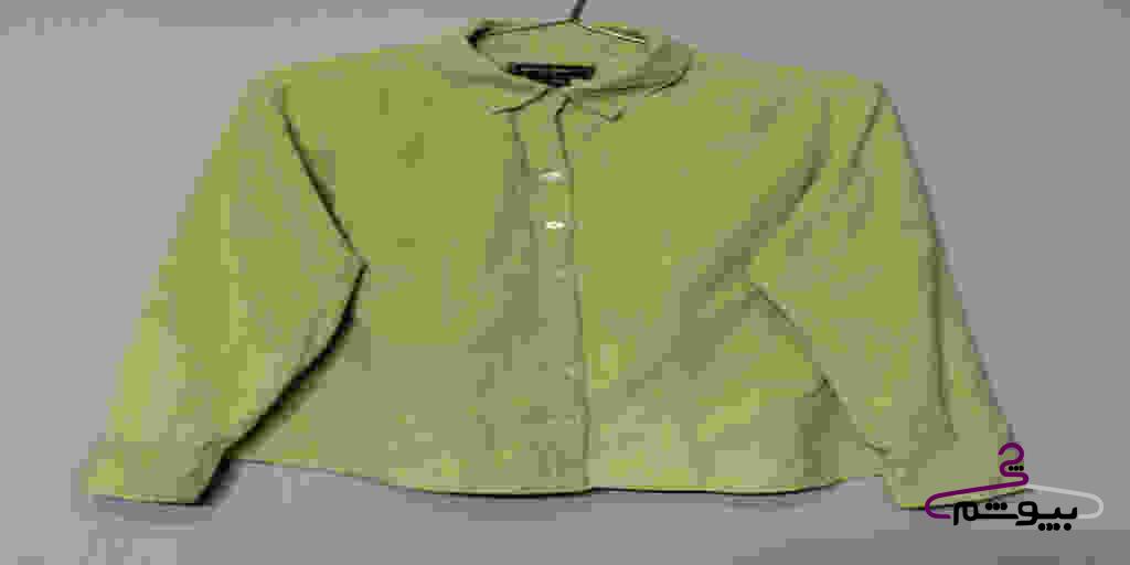 پیراهن کبریتی سبز لیمویی